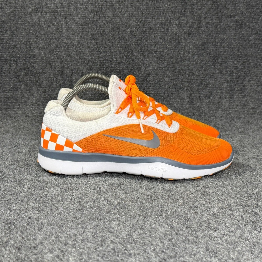 Nike Free Trainer V7 Week Zero Tennessee Volunteers Running Shoes Men's 7 Orange